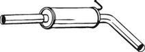 BOSAL Uitlaat Middendemper 233-633