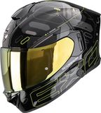 Scorpion EXO-530 Fond Black Neon Yellow Integraalhelm Maat XXL