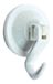 BRINOX hangerscharnier met zuignap, wit, Ø 53 mm (10 stuks)