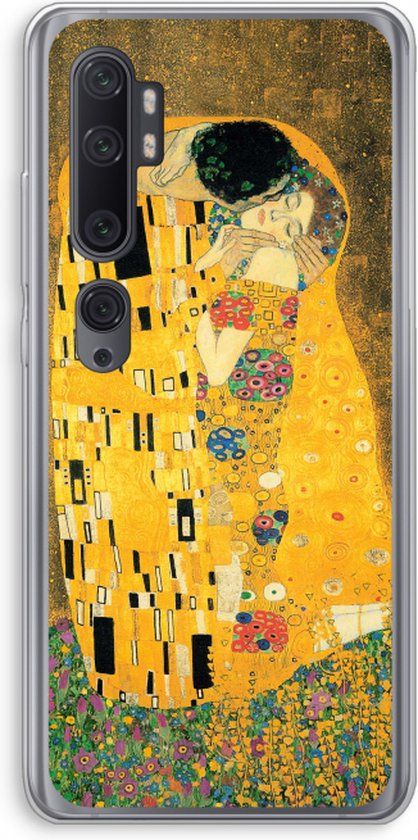 Case Company® - Xiaomi Mi Note 10 Pro hoesje - Der Kuss - Back Cover - TPU