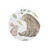 Questo Casa Ronde Digitally Printed Mouse Pad, Non-Slip Bottom, for Office and Home, Diameter: 22 cm