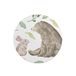 Questo Casa Ronde Digitally Printed Mouse Pad, Non-Slip Bottom, for Office and Home, Diameter: 22 cm