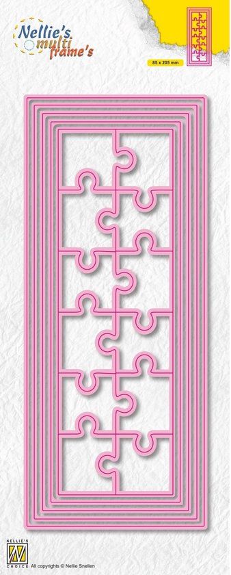 Nellie's Choice MFD145 Snijmal Slimlines Puzzle Jigsaw