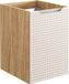 AC-Déco Splendor Badkamermeubel onder de wastafel, 40 cm breed, eikenhout-look, beige, met 1 deur, modern design, gemaakt van MDF