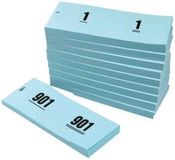 White label Holland Bingo B.V. Garderobe nummers - Jassen nummerkaartjes