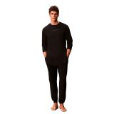 Calvin Klein Pyjama long noir / blanc