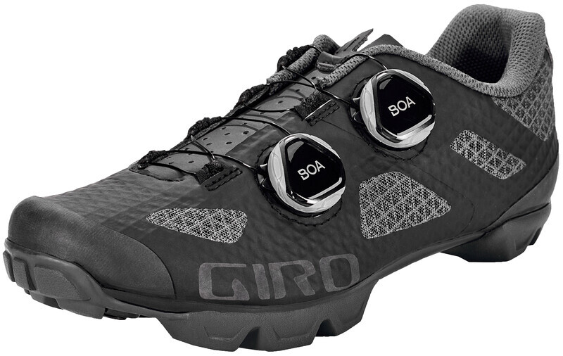 Giro Sector MTB Schoenen Dames, black/dark shadow