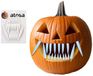 Atosa Tanden voor pompoen - 18x - pompoen uithollen - Halloween decoratie - knutselen