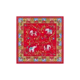 Roeckl Doek 'LUCKY ELEPHANT NICKY' gemengde kleuren / rood