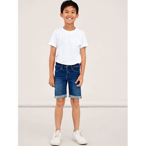 NAME IT Slim Fit Denim Shorts - NKMSILAS - Medium Blue Denim