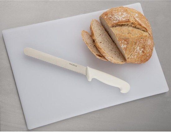 Hygiplas J252 Snijplank - Wit - 45x30cm - Antibacterieel - Kunststof