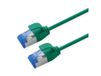 ROLINE Patchkabel Kat.6A (Class EA) S/FTP (PiMF) LSOH PoE Groen 0.5 m
