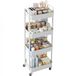 Benza Ibenzoa® Multifunctionele Trolley met Vier Verdiepingen - Wit