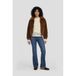 Ruby Ruby faux fur jasje bruin