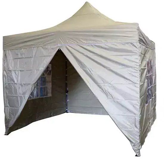 Buitengewoon Boet Partytent Mallorca 300x300 cm - Beige