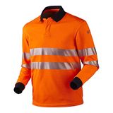 J.A.K. 121160704 Serie 12116 poloshirt oranje XL