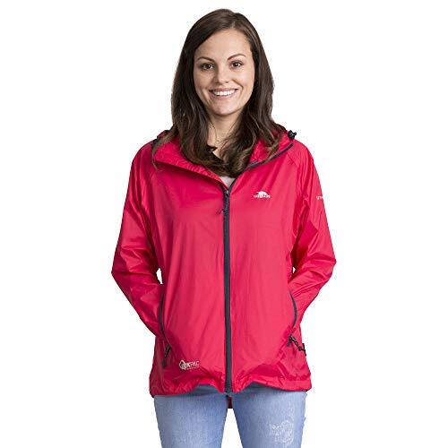 Trespass Qikpac regenjas voor dames, compact, oprolbaar, 1 stuk