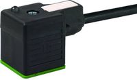 MSUD Murr Elektronik 7000-18021-6360200 Klepstekker met aangegoten kabel Zwart