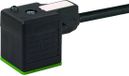 MSUD Murr Elektronik 7000-18021-6360200 Klepstekker met aangegoten kabel Zwart