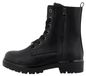 Tom Tailor Bottines à lacets noires décontractées pour femme