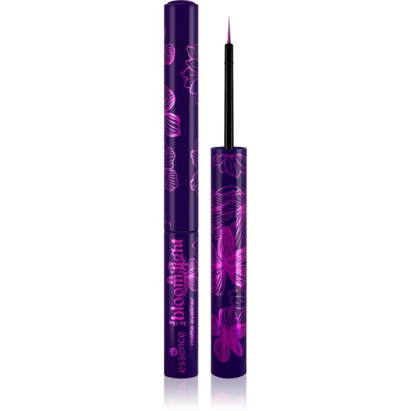 Essence In The Bloomlight Matte Eyeliner 01 Bloomin In The Dark - 5 Ml