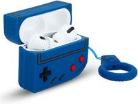 Cadorabo Hoesje geschikt voor Apple AirPod PRO 2 - Design Retro Game Blue