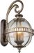Kichler Halleron LED Wandlamp Buitenlamp | 3x E14 | IP44 | Dimbaar | Brons