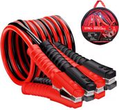 Strex Startkabels 25 mm2 - 3.5M - 750A - Extra Robuust - Auto / Bus / Vrachtwagen / Boot - Incl. Opbergtas