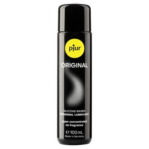 pjur ORIGINAL - Hoogwaardige siliconen-glijgel - langdurig glijgenot zonder plakken - zeer krachtig en geschikt voor condooms (100ml)