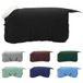 vidaXL Couverture pour cheval noir 75 cm polaire