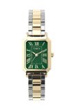 Timex Vivienne Trend Quartz Analoog Horloge Tweekleurig En Goudkleurig Kast Gemaakt Van 100% Legering En Een Band Van 100% Legering 21 mm TW2Y72000AJ