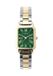 Timex Vivienne Trend Quartz Analoog Horloge Tweekleurig En Goudkleurig Kast Gemaakt Van 100% Legering En Een Band Van 100% Legering 21 mm TW2Y72000AJ
