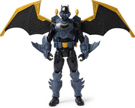 Spin Master Batman Adventures 30 cm Night Sky Batman Actiefiguur met Uitbreidbare Vleugels