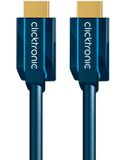 CLICKTRONIC 1.5m High Speed HDMI Cable Blauw