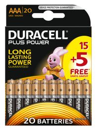 Duracell Plus Power - Batterijen - AA - 20 stuks