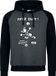 Mickey & Minnie Mouse Mickey Mouse Donald Duck - Rage Quit Heren Trui met capuchon - antraciet/zwart - M