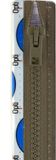 Opti Prym Ritssluiting Kunststof 6mm grof Deelbaar Olijf Bruin #542 55 cm
