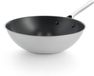 BK Wokpan 28cm – 3.71L – PFAS-vrije antikleeflaag – Wokpan inductie – Keramische pan - Ovenbestendig tot 160°C - RVS handgreep - Zonder deksel - Zilver