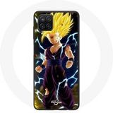 Maniacase Samsung Galaxy A22 4G Hoesje Dragon ball z Super SSJ2 Gohan
