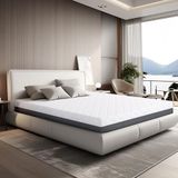 Tweepersoonsmatras Icecat Tweepersoonsmatras van traagschuim, 100% Made in Italy, orthopedisch, medium-stevig, systeem voor drukpuntontlasting, hypoallergeen, antibacterieel, mijtdicht, ademend (140 x 200)