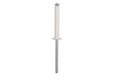 Cofan 07154018 Remache, blanc, 4,0 x 18 mm