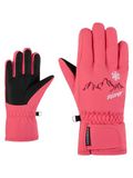 Ziener LAILLA-Z Skihandschoenen/Wintersport | waterdicht, PFC-vrij, pink Lilly, 6
