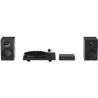 Pro-Ject Colourful Audio System E Draaitafel met riemaandrijving Zwart