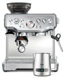 Merkloos Espressomachine Geborsteld roestvrij staal
