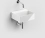 Clou New Flush 1 lavabo blanc céramique 28x27x10cm