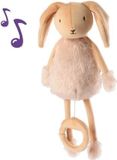 Pioupiou et Merveilles Muziekknuffel - Valentijn het Konijn