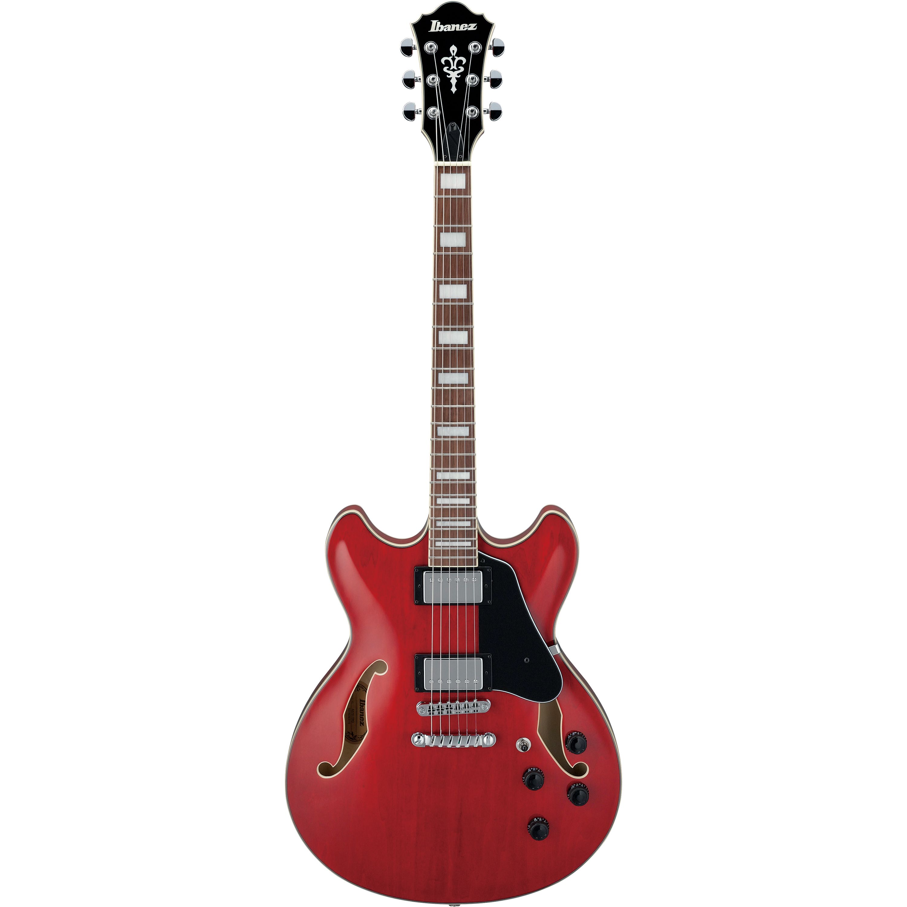Ibanez Artcore AS73-TCD Elektrische Gitaar - Transparent Cherry Red