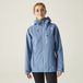 Regatta Birchdale Dames Blauw Waterafstotend Ademend Anorak Jas - Maat 38