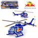 Newray Model Helikopter MBB BO105 Échelle 1:90 - Taureau Volant en Métal