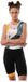 Siroko Bx Jungle Fietsbroek Vrouw XL Zwart/Wit/Groen